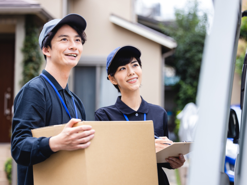 長年の経験がある、<br />
力自慢のスタッフにお任せください！